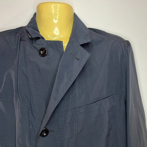 Hugo Boss Men's Navy Blue Camdon-W Buttoned Jacket - US Size 42R - Picture 5 of 7